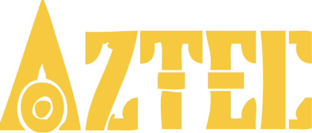 Aztec Logo Trace (1000x426), Png Download