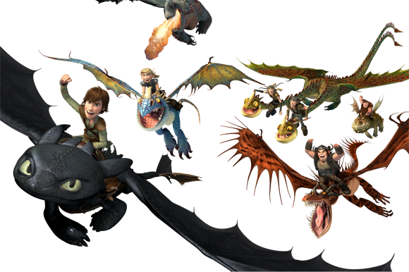 How To Train Your Dragon Png Jpg Free Stock - Train Your Dragon Png (580x386), Png Download