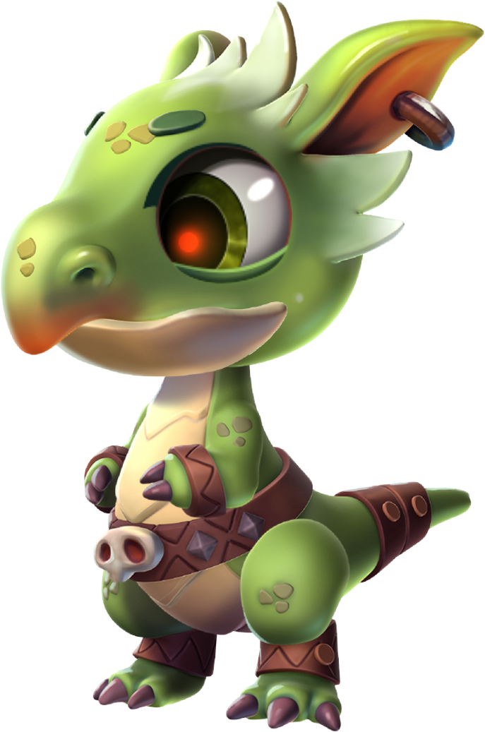 Goblin Dragon Baby - Legendary Creature (687x1037), Png Download