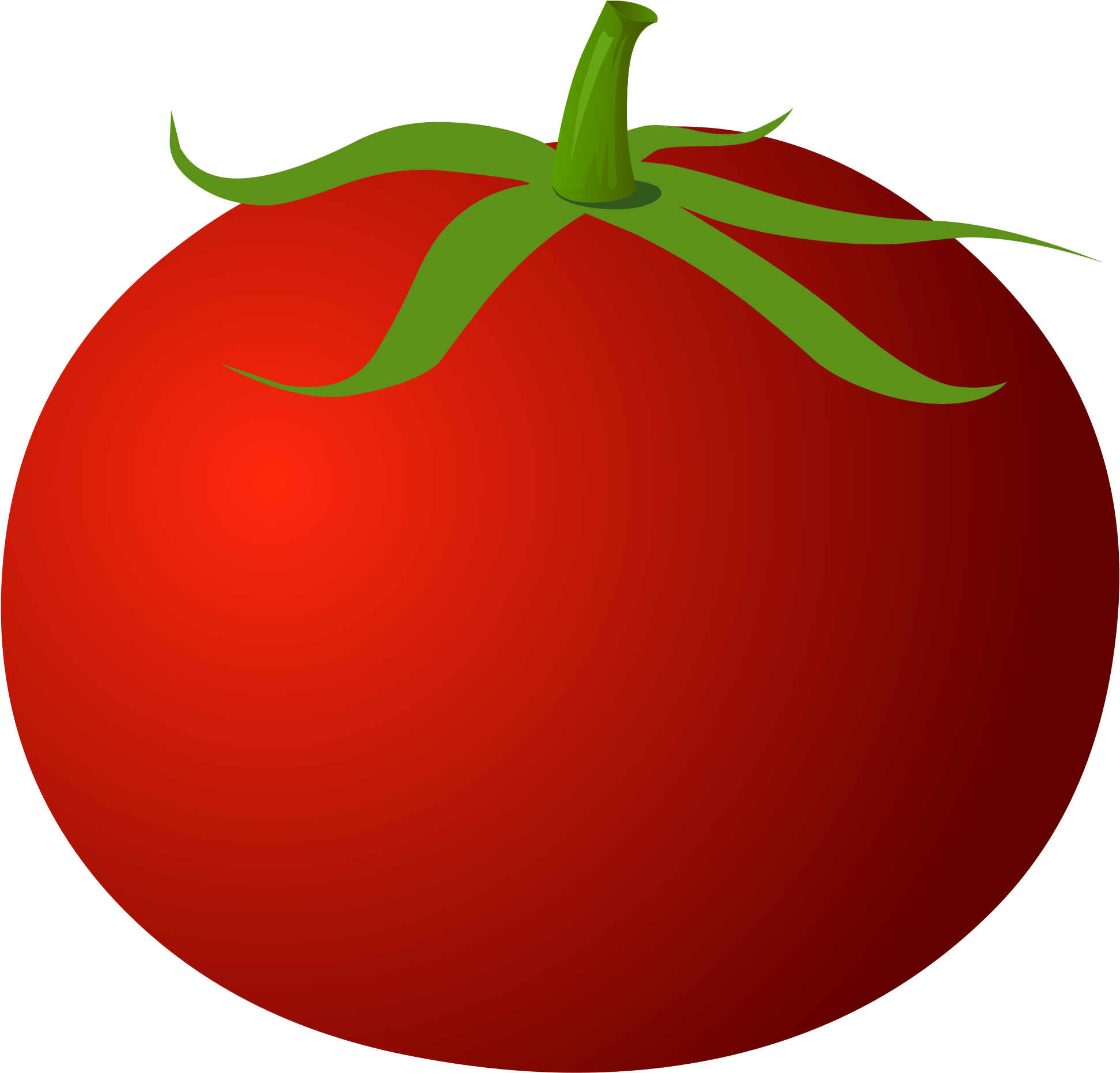 Food Icons Png Free And Downloads - Tomate Clipart (2400x2400), Png Download