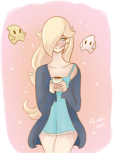 Cute Cute Rosalina Fan Art - Cute Rosalina (500x700), Png Download