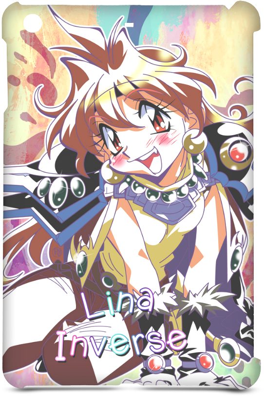 Lina Watercolor Hard Case For Ipad Mini - Lina Inverse Colorful Phone Case - Blackberry Z10 (1000x1000), Png Download