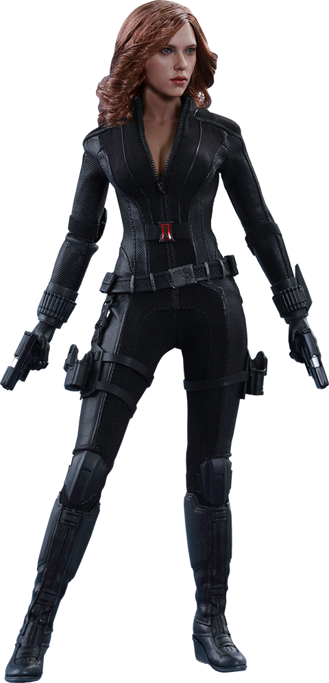 Soldier Free Download On Mbtskoudsalg Png Transparent - Black Widow - 1:6 Scale Figure (480x997), Png Download