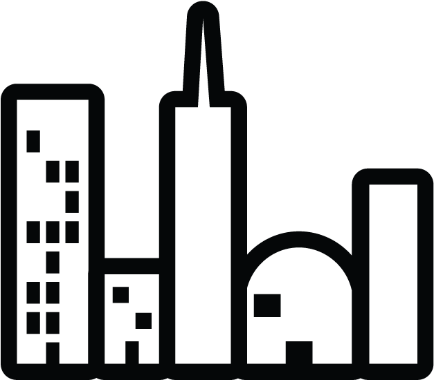 In The City Center - Icon (700x700), Png Download