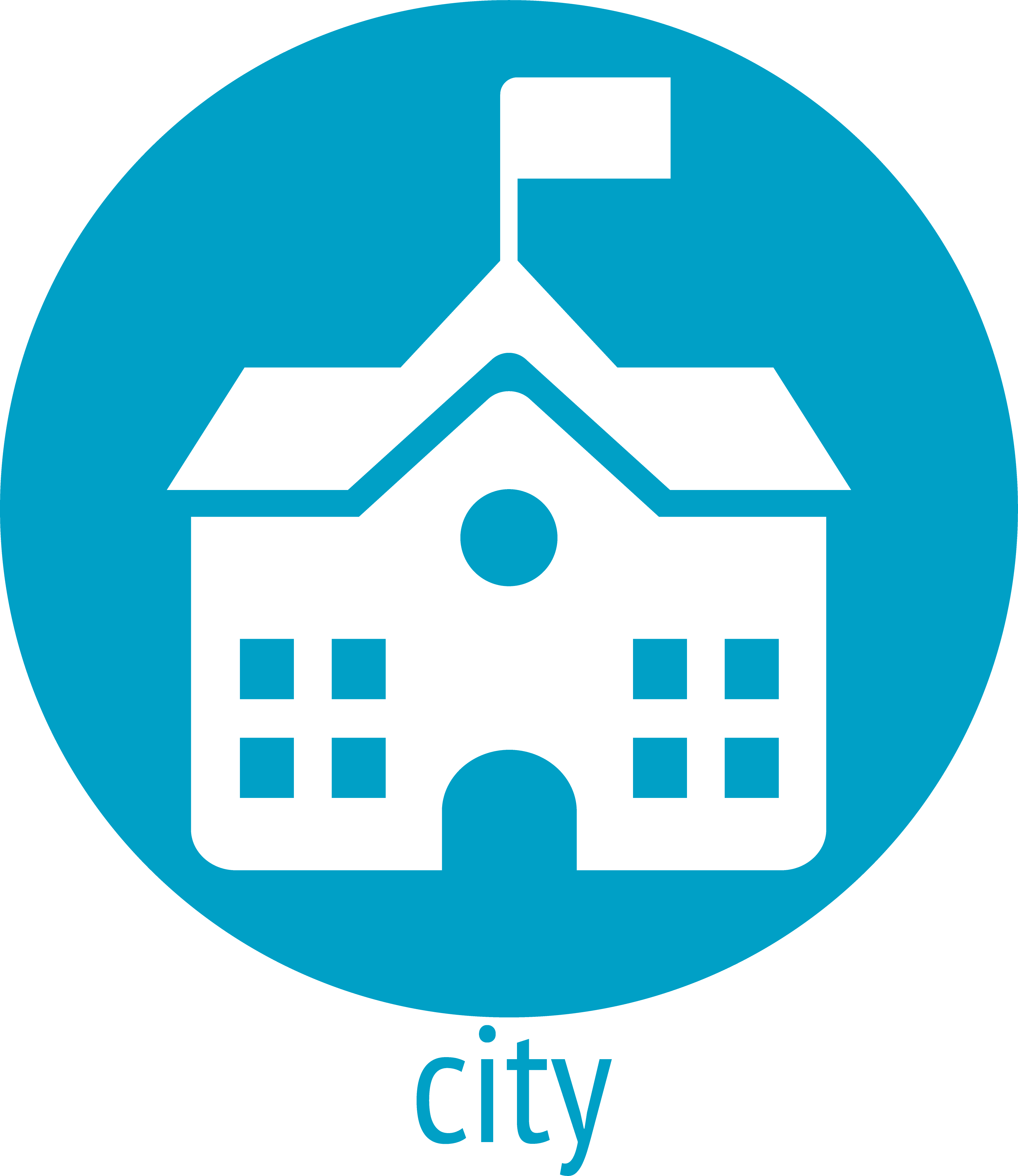 City Icon - Icon (3509x4056), Png Download