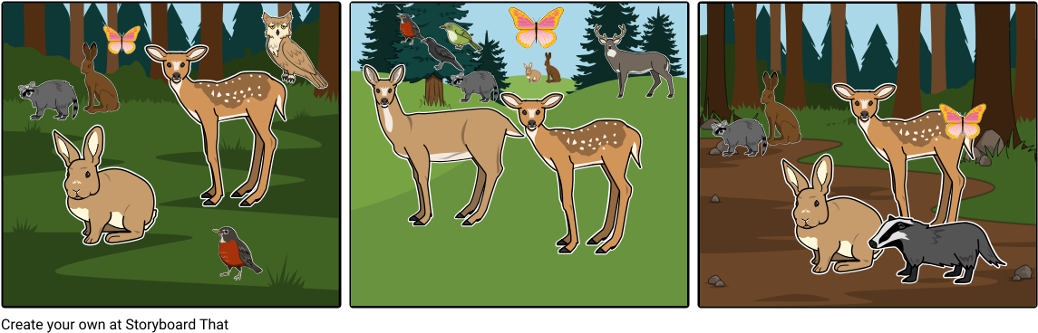 Bambi - Cartoon (1164x385), Png Download