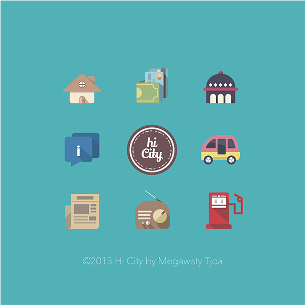 Hi City Icon - City (800x600), Png Download