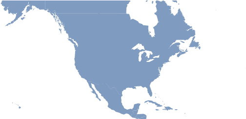 Map Of North America - Tomtom Map Of Usa, Canada & Mexico - Latest Map (578x243), Png Download