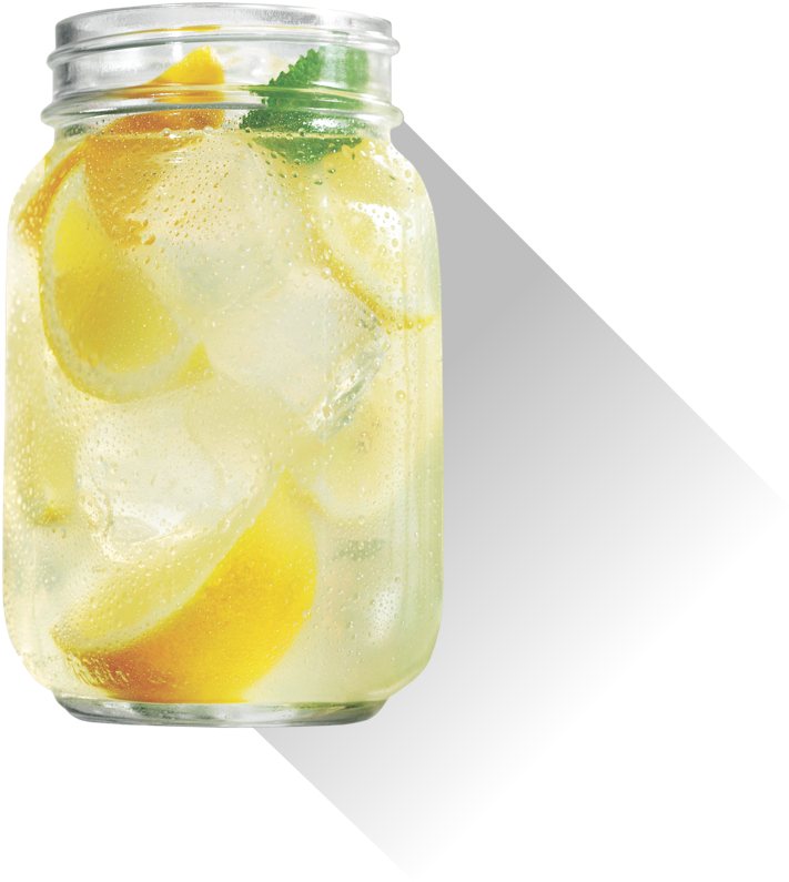 The Farm Fresh Lemonade - Stoli Lemonade Mason Jars (824x990), Png Download