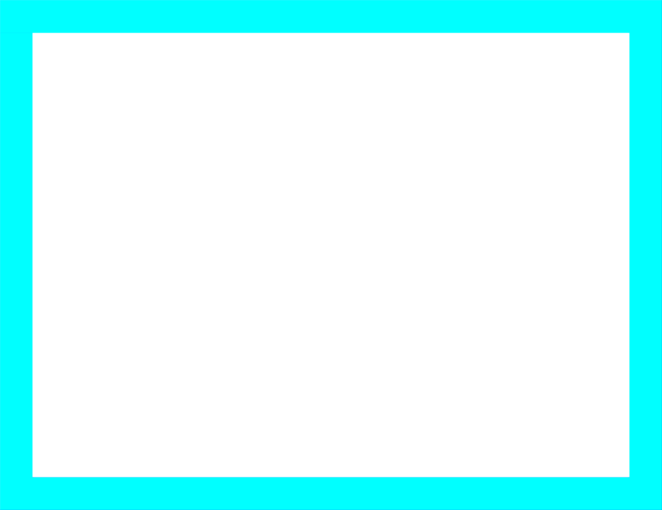 Border Free Stock Photo - Electric Blue (958x738), Png Download