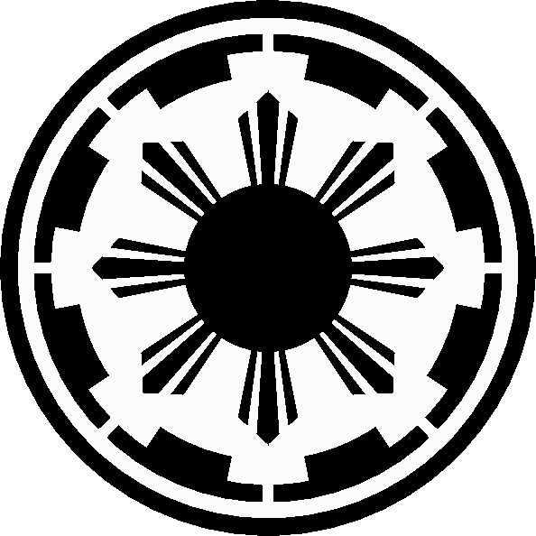 Fascist Philippines Emblem - Star Wars Galactic Republic Symbol (594x594), Png Download