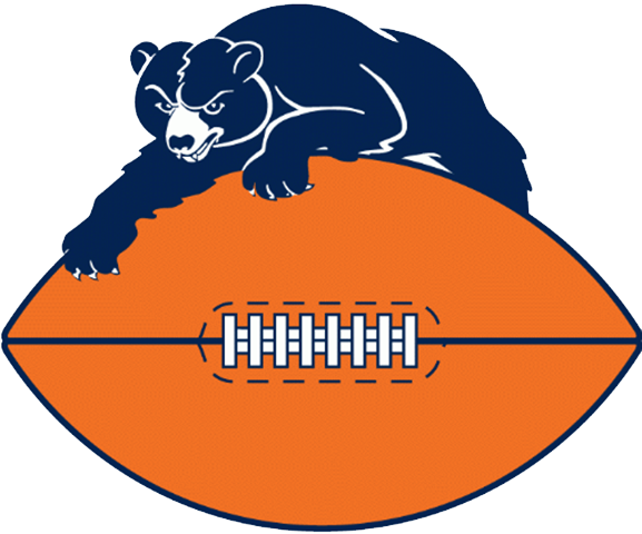 Chicago Bears Png Clipart - Chicago Bears Old Logo (577x480), Png Download