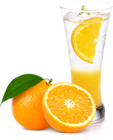 Orange Slice Png (371x460), Png Download
