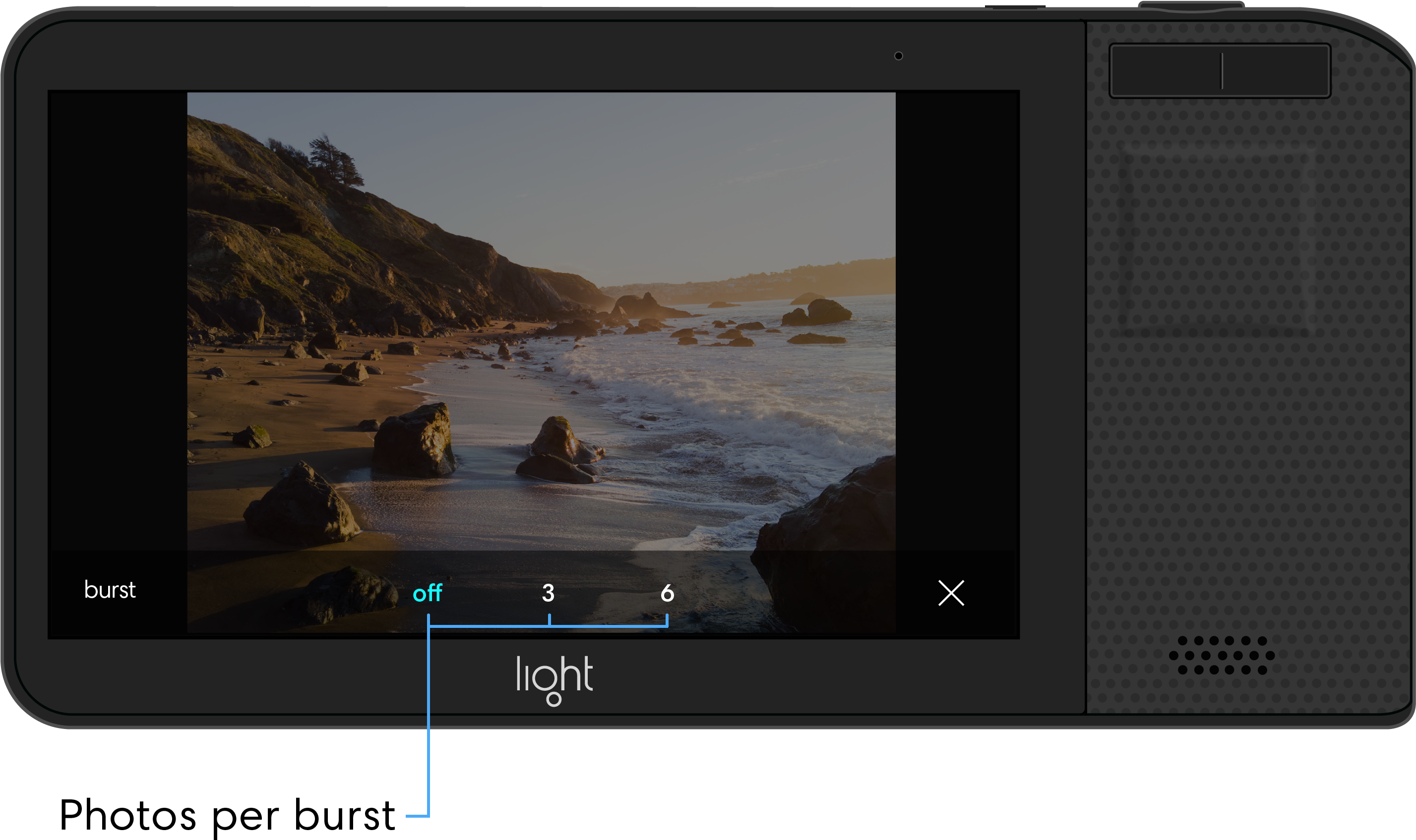 If Burst Mode Is On, You Will See A Burst Mode Icon - Smartphone (4017x2481), Png Download