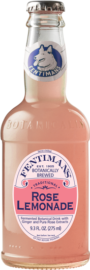 Fentimans Rose Lemonade (125ml) (312x559), Png Download