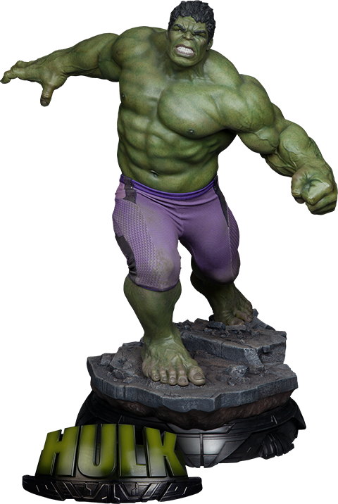 Avengers Age Of Ultron Hulk Maquette Silo - Avengers 2: Age Of Ultron - Hulk Maquette (480x716), Png Download