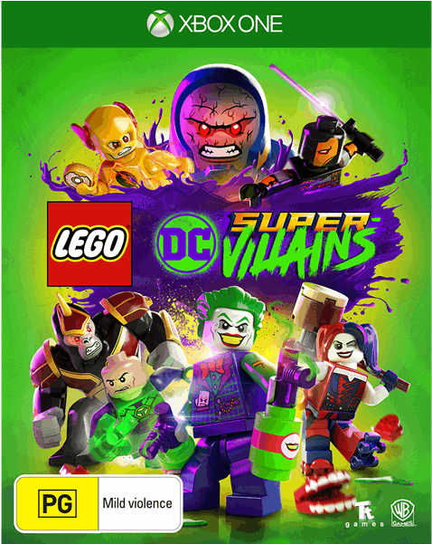 Super Villains Villainous Villain Smile Pretty Png - Lego Dc Villains Xbox One (600x600), Png Download