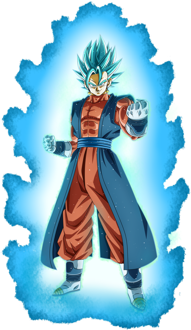 Veyito Xeno C/aura By Nekoar On Deviantart - Super Saiyan Blue Aura (717x1115), Png Download