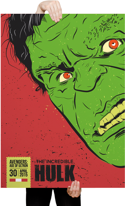 Hulk - Avengers: Age Of Ultron (470x709), Png Download