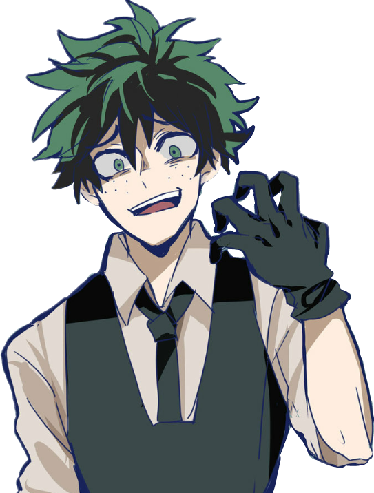 Report Abuse - Boku No Hero Villain Deku (543x716), Png Download