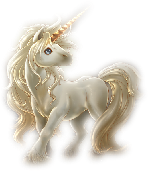 Gunicorn-cute - Albino Unicorn (517x600), Png Download