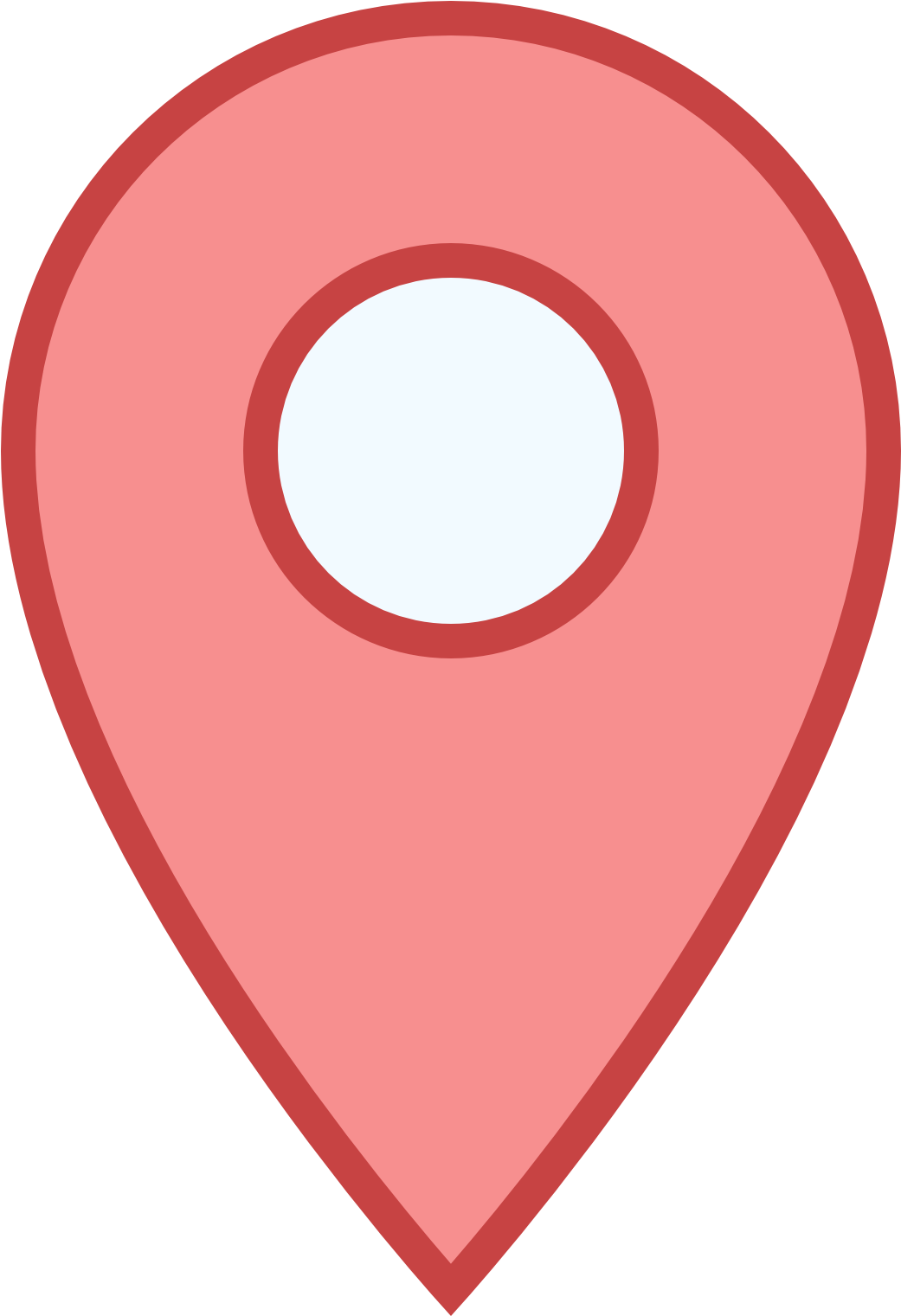 Map Pin Transparent - Ip Address Icon Png (1600x1600), Png Download