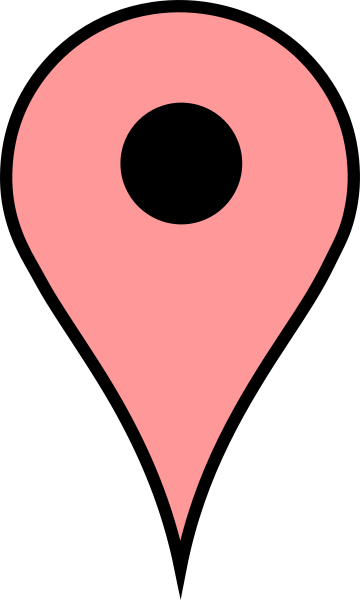 Pink Map Pin Png (360x600), Png Download