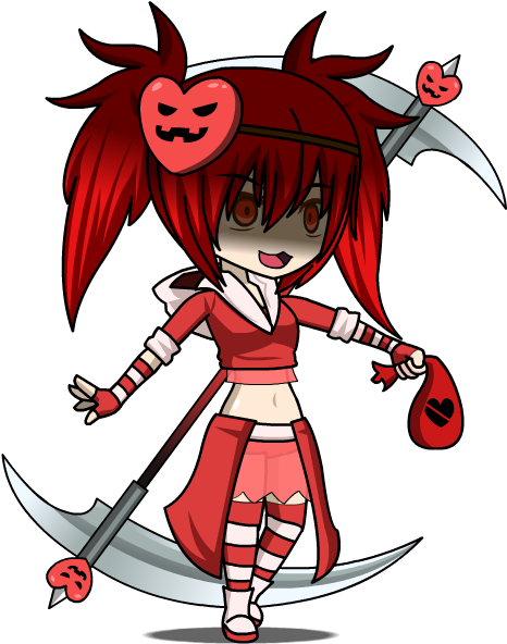 Click On The Photo To Start Tagging - Scythe Ripper Gacha World (485x600), Png Download