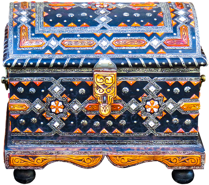 Peel N Stick Poster Of Png Wooden Chest Structure Chest - Chest (850x720), Png Download