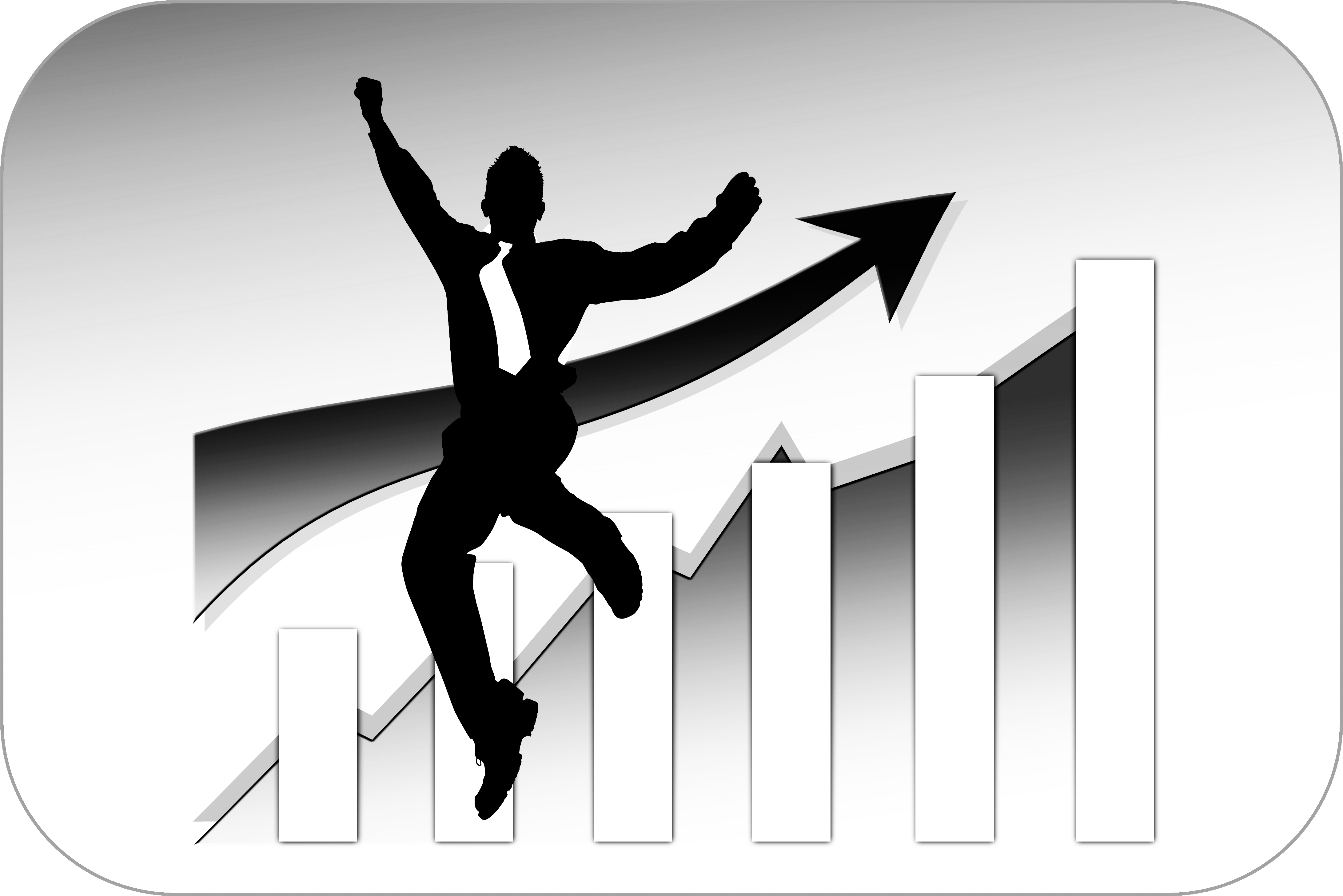 Businessman Silhouettes - Businessperson (4961x3508), Png Download