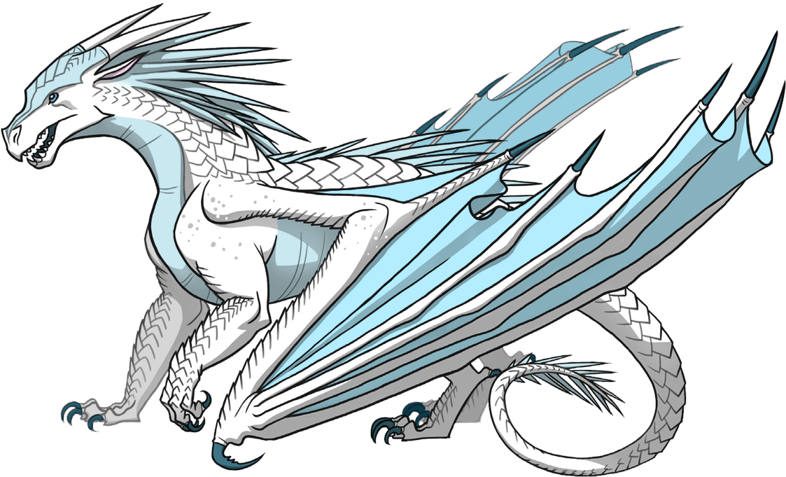 Queen Glacier - Wings Of Fire Prince (1129x691), Png Download