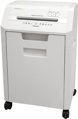Goecolife® Optimus Edition 8 Sheet Nano-cut® Commercial - Goecolife Ghc85p 8-sheet Nanocut Paper Shredder, White (480x480), Png Download