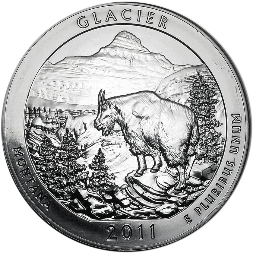 2011 Montana "glacier" America The Beautiful (900x900), Png Download