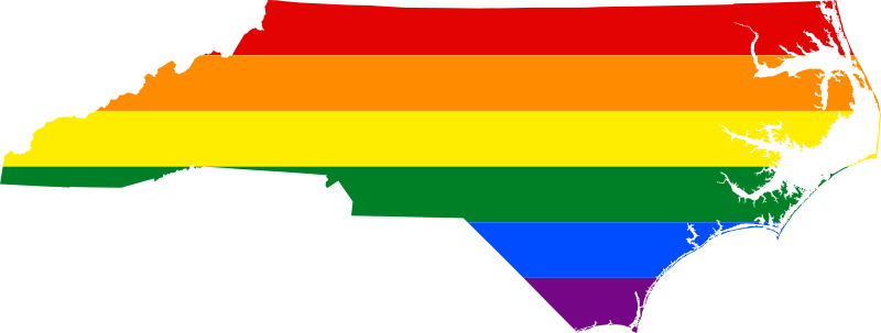 Lgbt North Carolina (800x303), Png Download