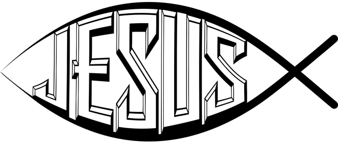 Jesus Christ Messiah Religion God Divine C - Jesus Fish Clipart Transparent (680x340), Png Download