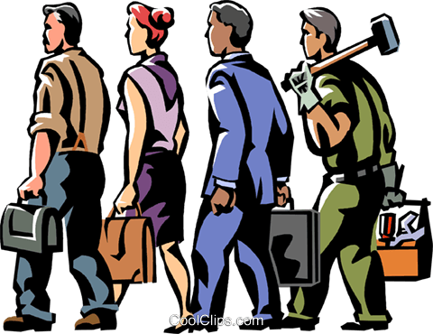 Business And Trade People Walking Royalty Free Vector - Crystal Management Services In Hyderabad (480x370), Png Download