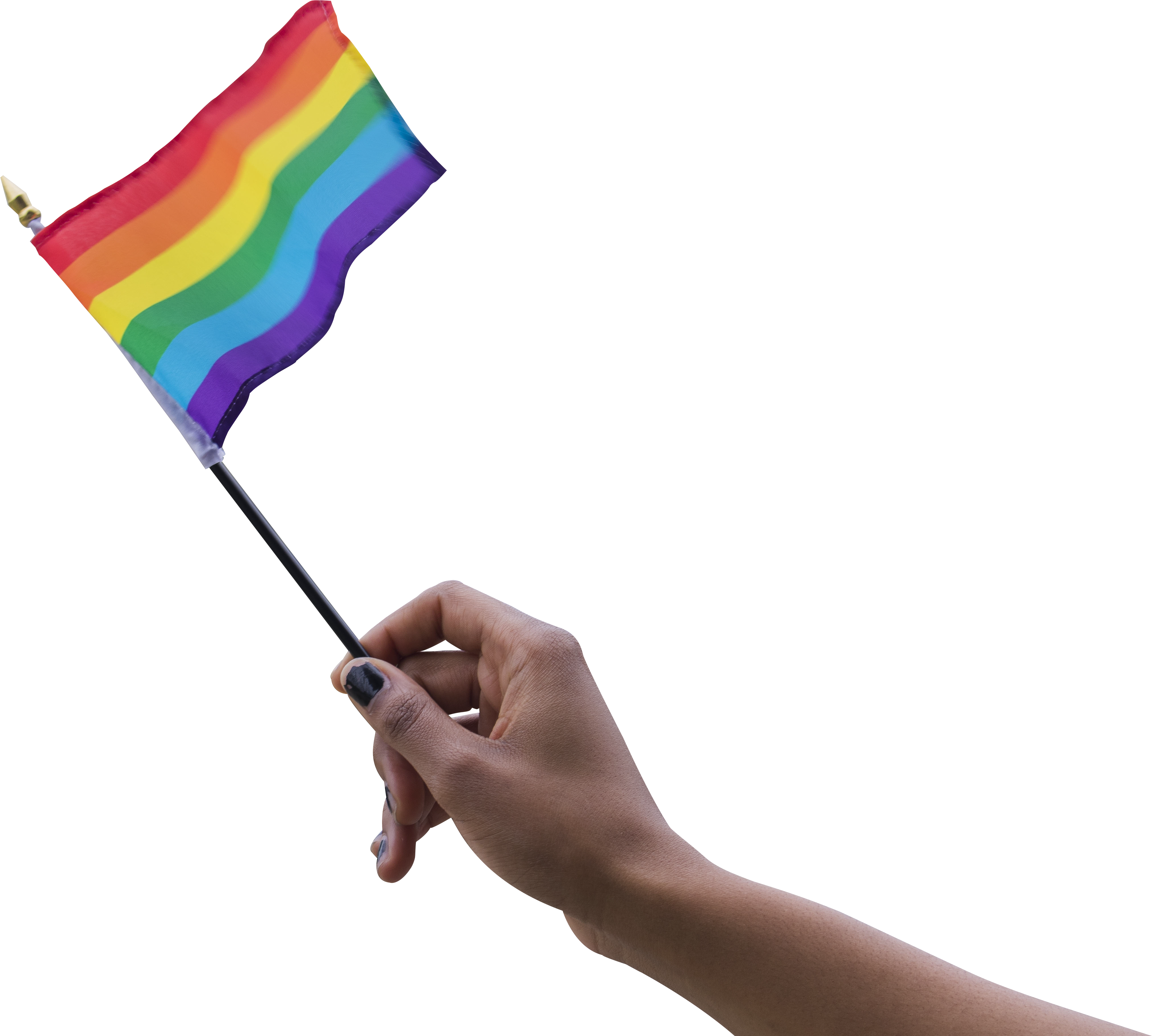 Rainbow Flag Copy - Umbrella (5472x3648), Png Download