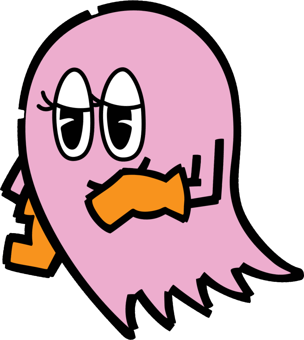 Pinky - Pac Man World Ghost (973x1088), Png Download