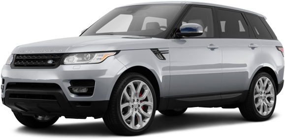 Land Rover Range Rover Sport Png Transparent - Range Rover 2018 Sport White (669x295), Png Download