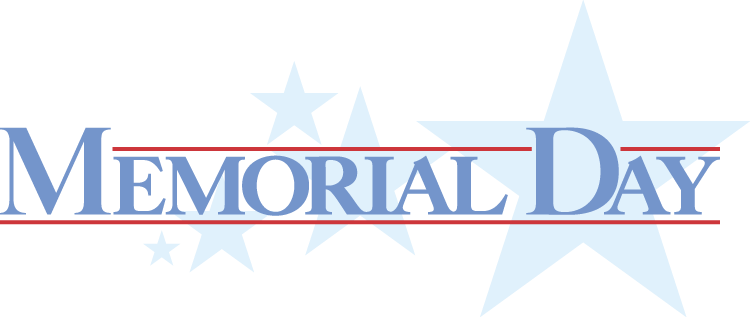 Memorial-day - Memorial Day Png Transparent (750x317), Png Download