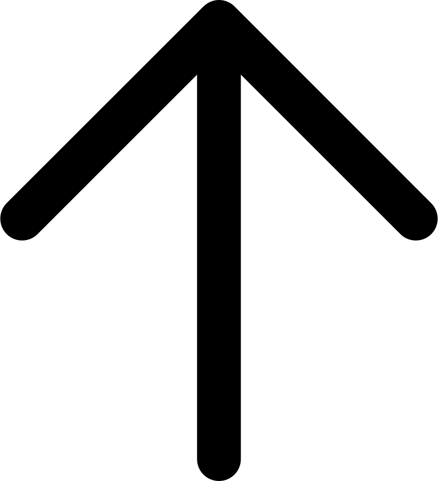 Png File - Upwards Arrow Icon Png (892x980), Png Download