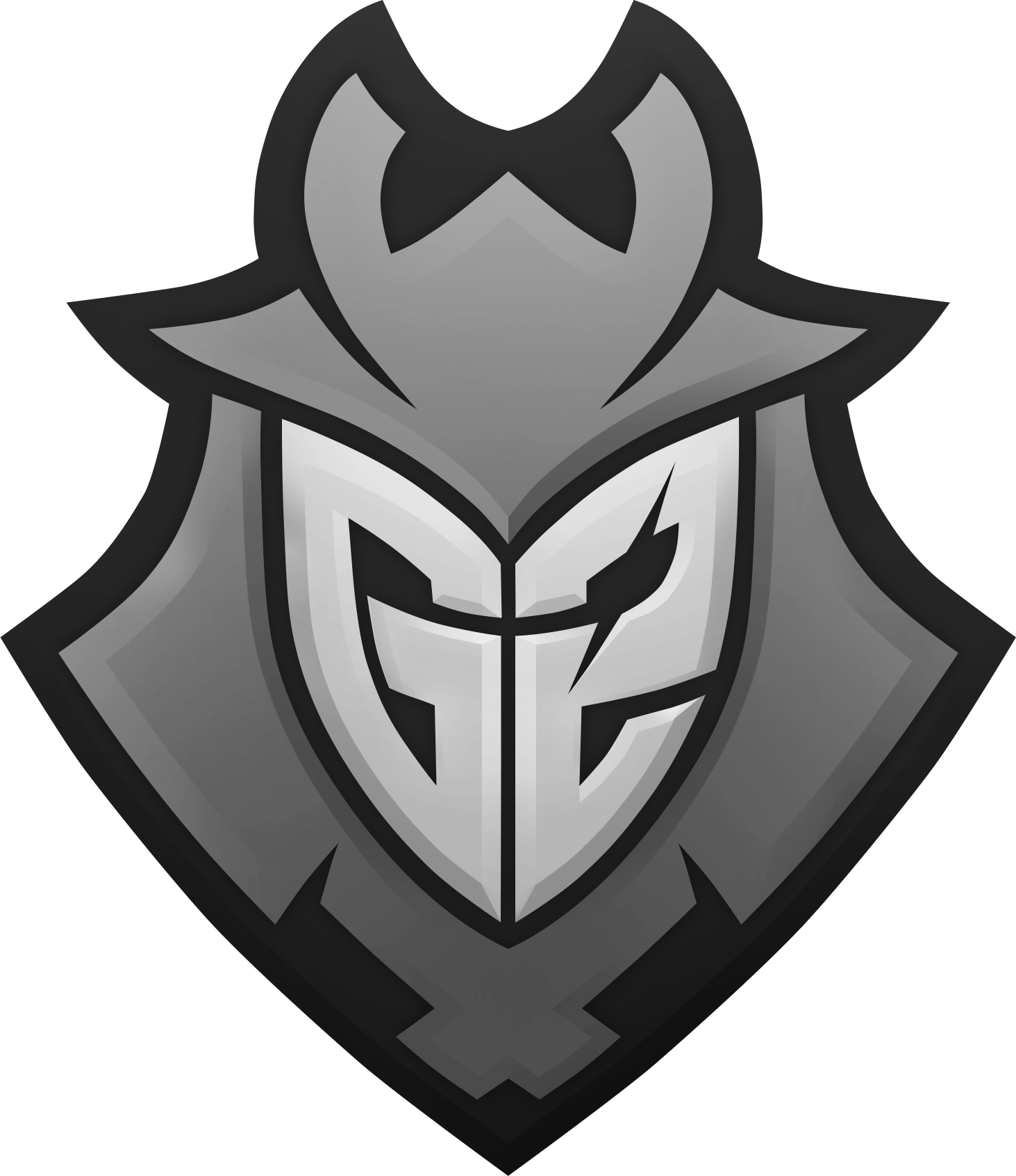 Logo Version - - G2 Esports Logo (1463x1693), Png Download