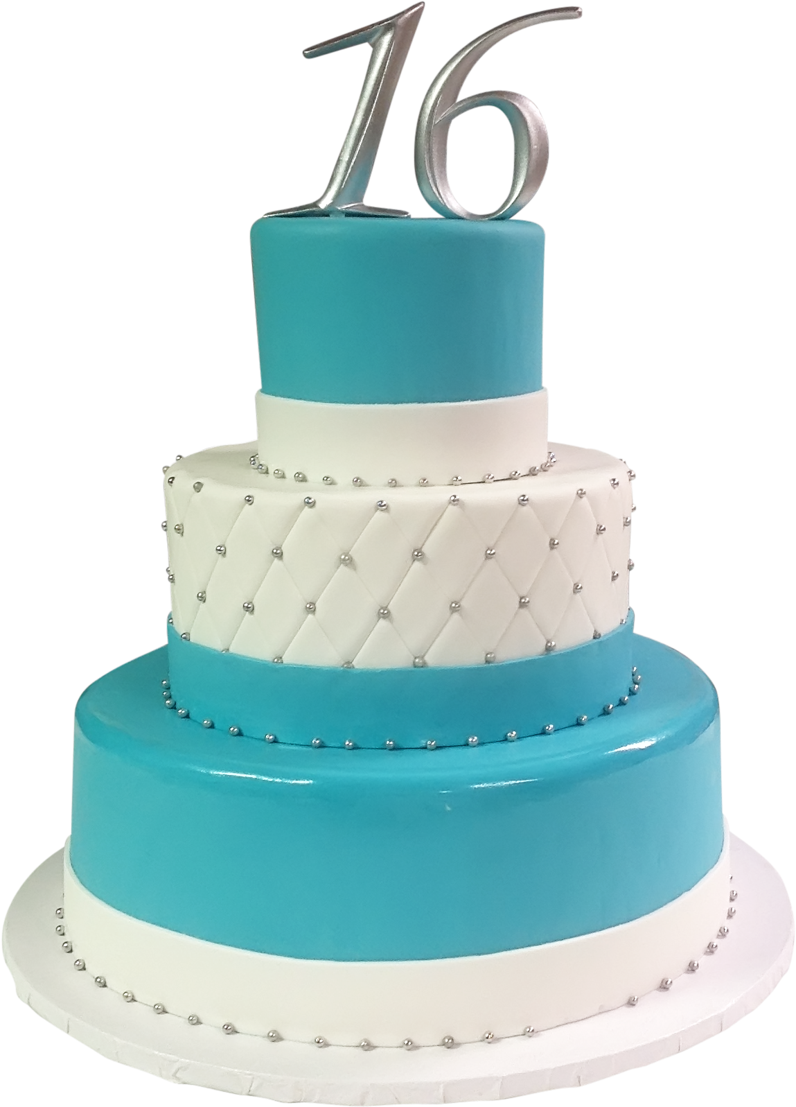 16 Birthday Cake Png (1936x1936), Png Download