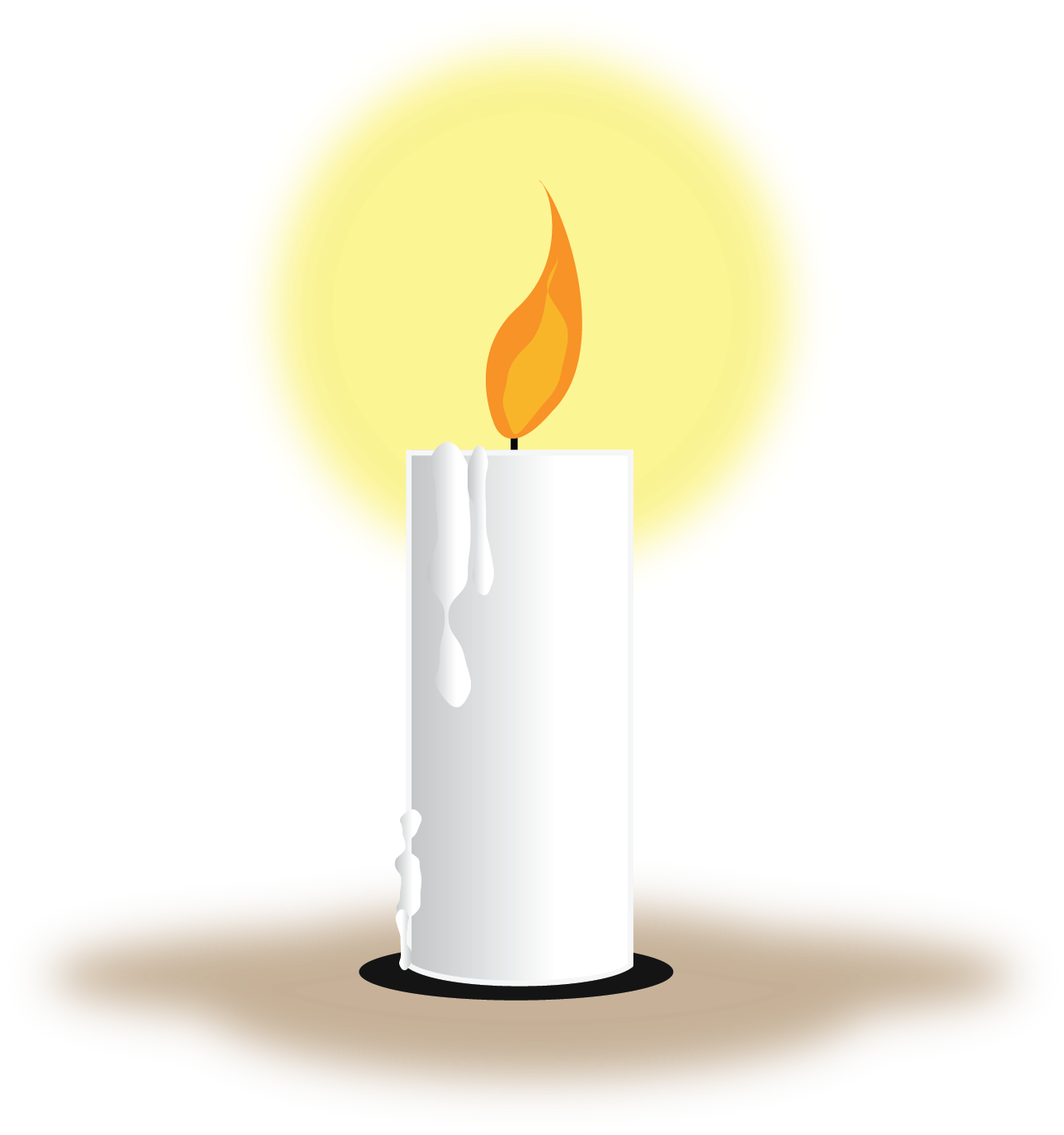 Free - Free Candle (1330x1465), Png Download