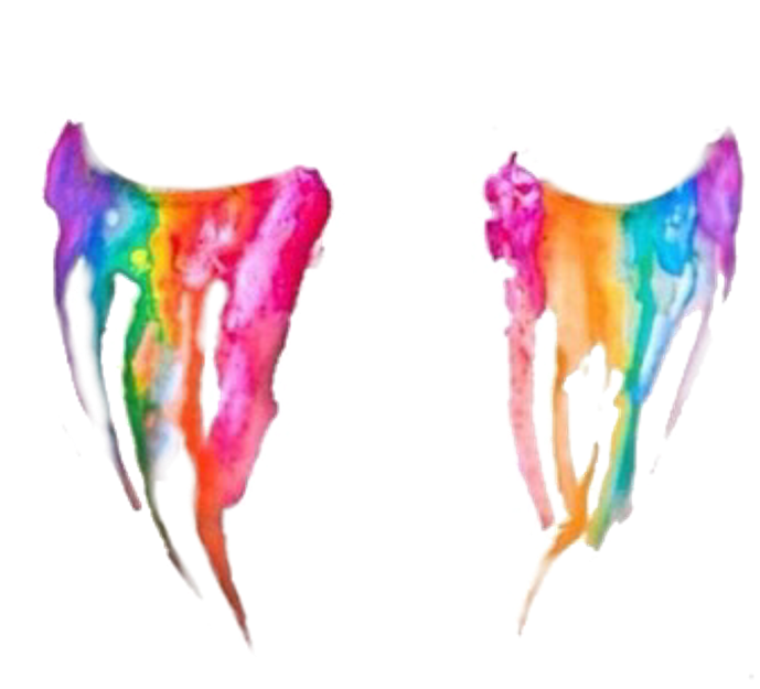 Download Hd Rainbow Tears Png Lagrimas De Arco Iris Png Transparent Png Image Nicepng Com