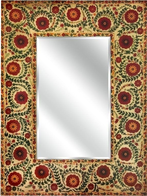 Imax Home 11302 Iznik 40" X 30" Rectangular Mirror (798x798), Png Download