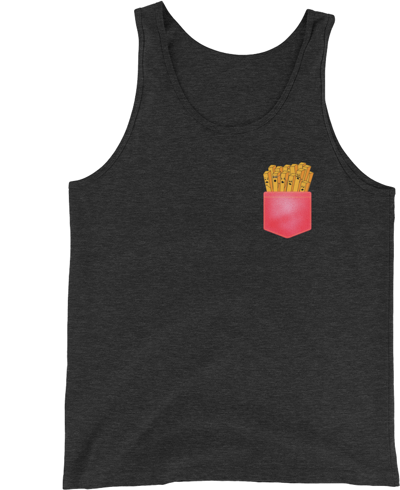 Fake Pocket With Fries Tank Top - You Can Take My Guns When You Pry Them From My Cold (1000x1000), Png Download