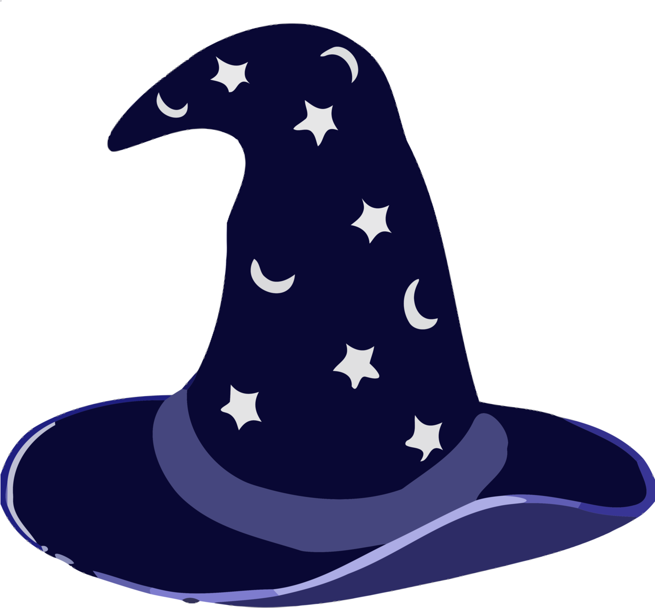 Download HD Wizard Hat - Wizard Hat Png Transparent PNG Image - NicePNG.com