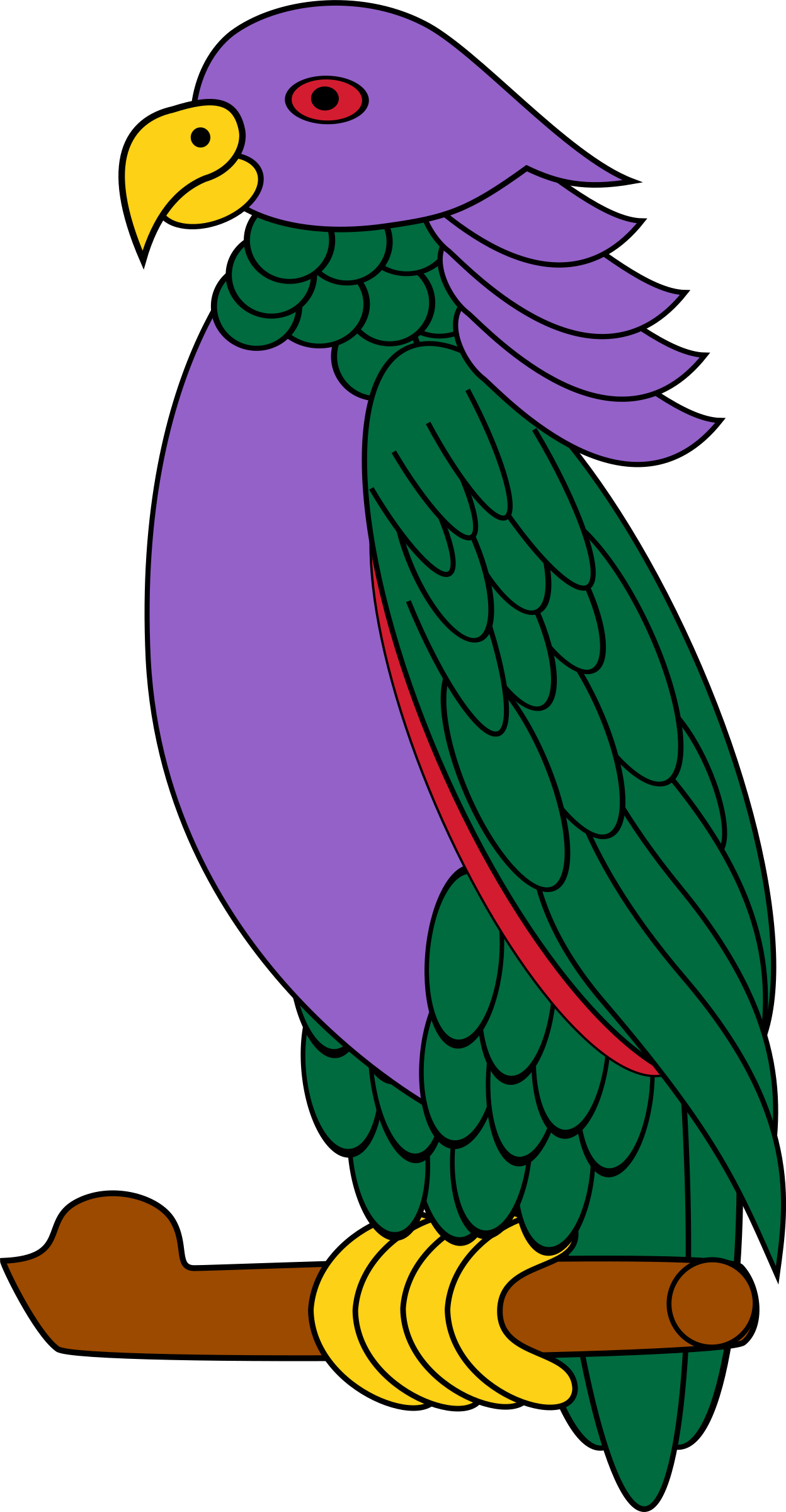 This Free Icons Png Design Of Sisserou Parrot (1248x2400), Png Download