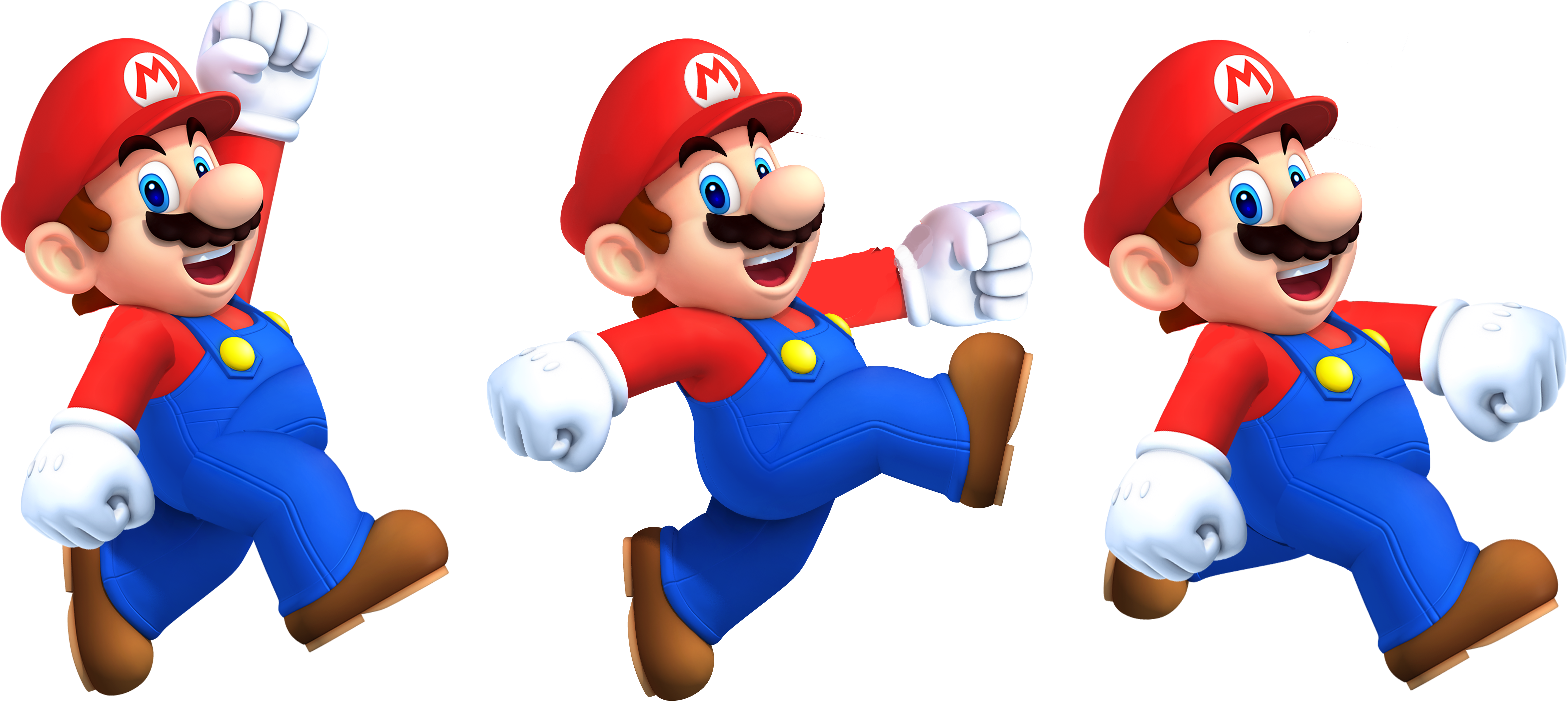 You Can Now Skip The Opening Tutorial In Super Mario - Mario Walking Png (6647x2842), Png Download
